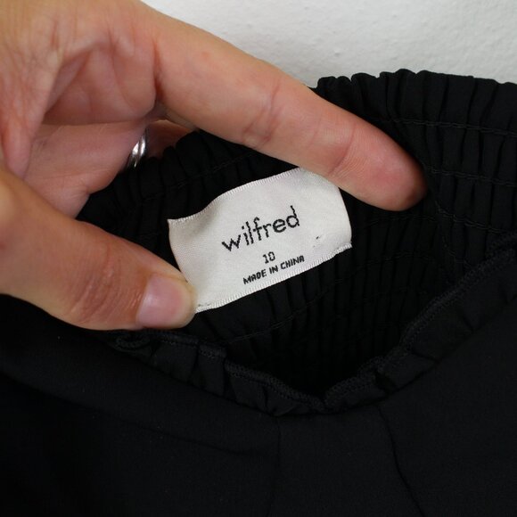 Wilfred Fable Sweetheart Bustier‎ Mini Dress Black Size 10 - Picture 3 of 7